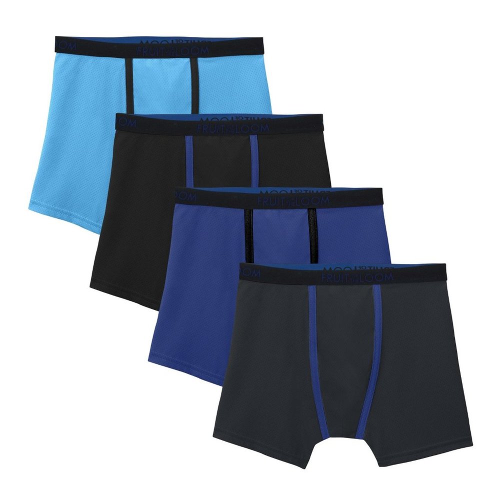 Fruit of the Loom Boys Breathable Micro Mesh Boxer